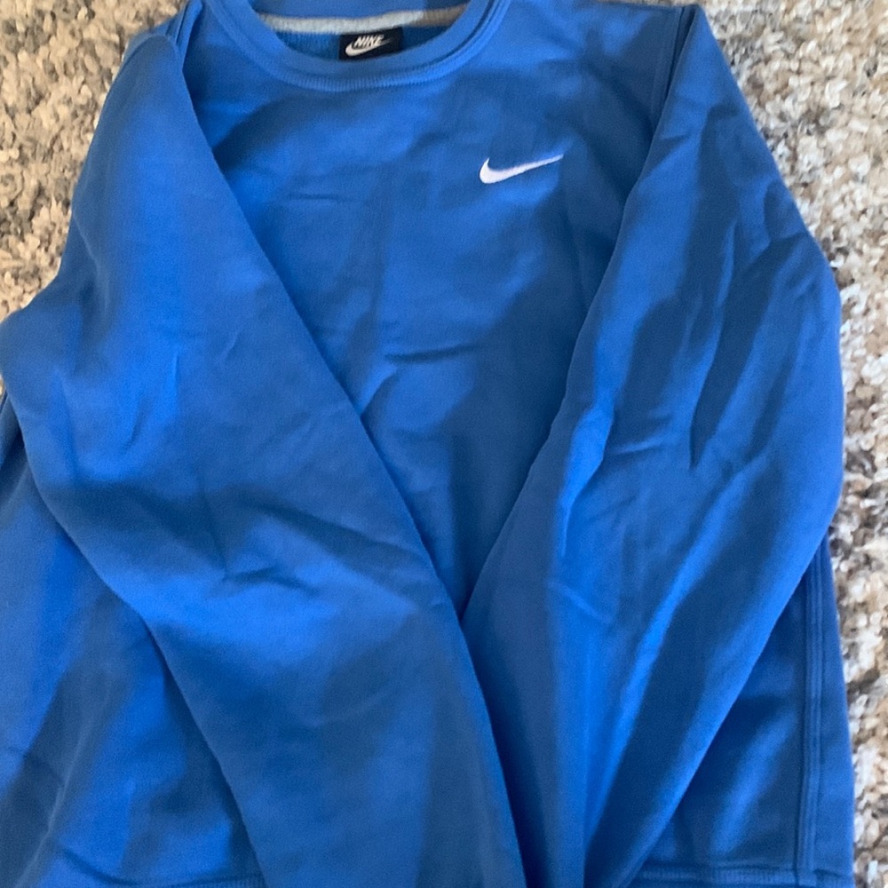 Blue Nike Crewneck